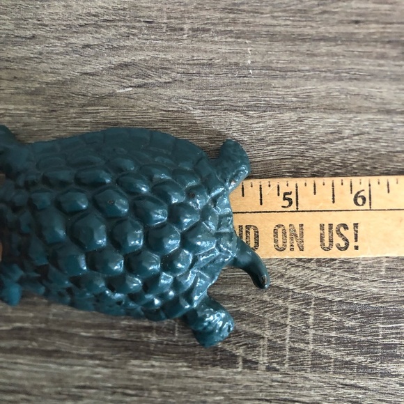 Vtg Cast Metal Turtle Paperweight - Picture 12 of 14